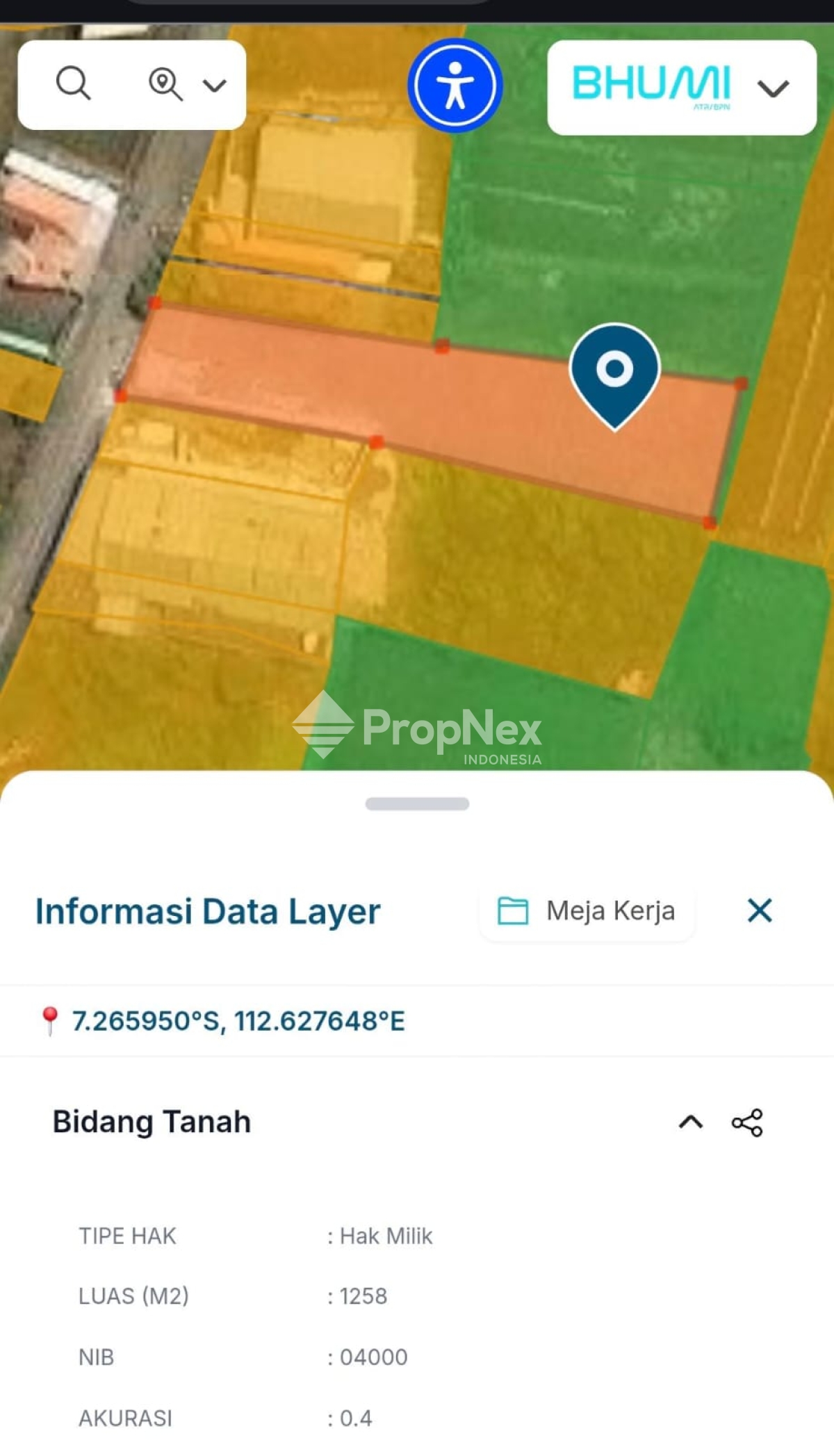 Tanah Zona Kuni Dekat Citraland Utara